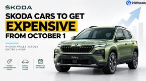 Skoda Cars To Get Expensive From October 1